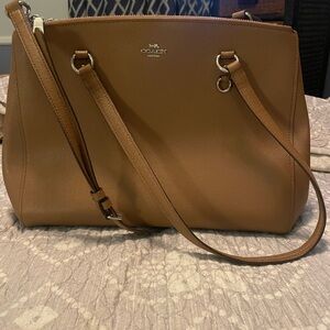 Coach Brown Leather Shoulder Bag